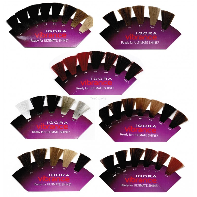 Coloración Tono Sobre Tono Igora Vibrance Schwarzkopf 60 ml