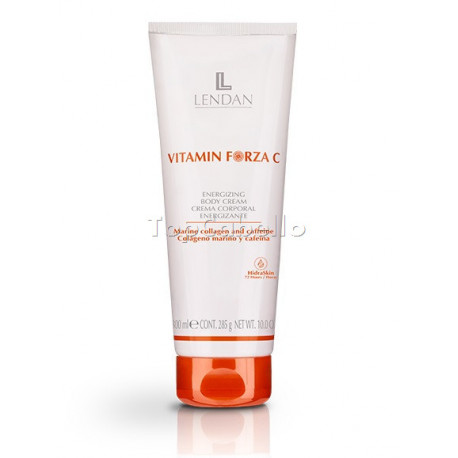 Crema Corporal Energizante VITAMIN FORZA C LENDAN 300ml