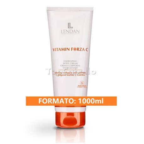 Crema Corporal Energizante VITAMIN FORZA C LENDAN 1000ml