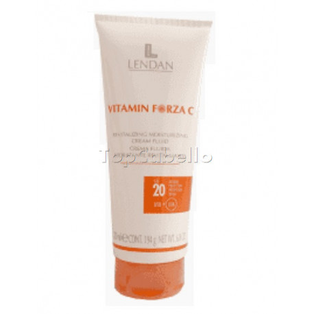 Crema fluida hidratante regeneradora VITAMIN FORZA C LENDAN 30ml