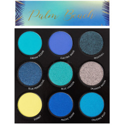 Paleta de 9 sombras de ojos PALM BEACH 9x1.5g Peggy Sage