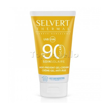 Gel-Crema Facial Sun Care Age Prevent SPF 90 Selvert 50ml