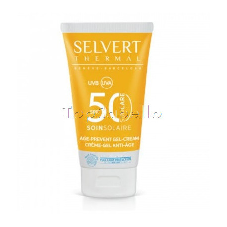 Gel-Crema Facial Sun Care Age Prevent SPF 50 Selvert 50ml