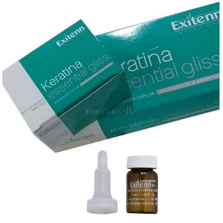Keratina Essential Gliss EXITENN 36 viales 7 ml - Nuevo formato!!