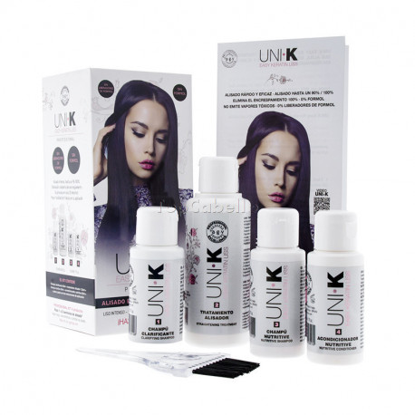 Kit Alisado Keratina UNIK Easy Keratin Liss 120ml