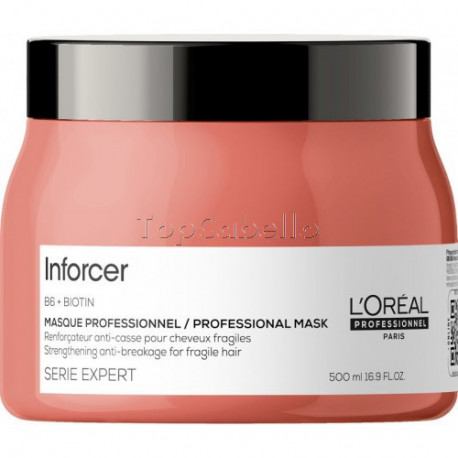 Mascarilla Reforzadora Antirotura LOREAL EXPERT INFORCER B6 Biotin 500 ml.