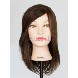 Cabeza Maniquí 30cm Cabello 100% Natural Giubra