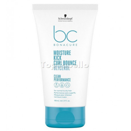 Crema Acondicionadora Rizos MOISTURE KICK Clean Performance Bonacure Schwarzkopf 150ml