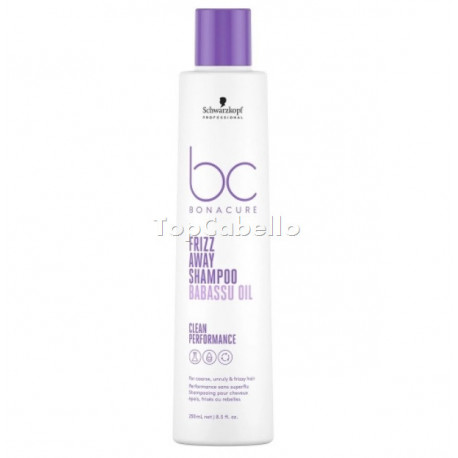 Champú Antiencrespamiento BC FRIZZ AWAY VEGAN CARE Schwarzkopf 250ml