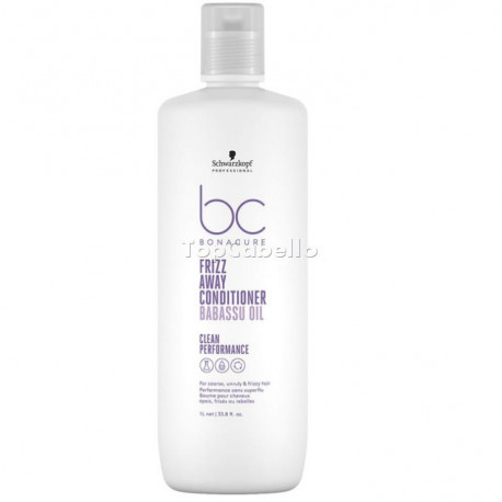 Acondicionador Antiencrespamiento BC FRIZZ AWAY Babassu Oil VEGAN CARE Schwarzkopf 1000ml