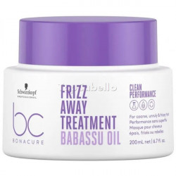 Acondicionador Antiencrespamiento BC FRIZZ AWAY Babassu Oil VEGAN CARE Schwarzkopf 200ml