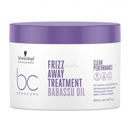 Mascarilla Antiencrespamiento BC FRIZZ AWAY Babassu Oil VEGAN CARE Schwarzkopf 500ml