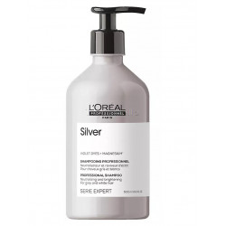 Champú Cabellos Blancos o Canas EXPERT SILVER LOREAL 500ml