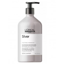 Champú Cabellos Blancos o Canas EXPERT SILVER LOREAL 750ml