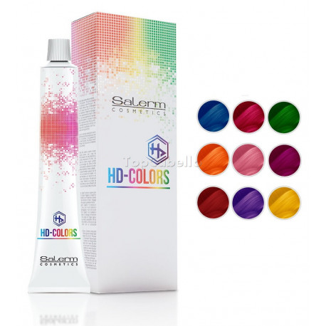 Coloración Directa sin amoniaco HD COLORS FANTASY Salerm 150ml (9 tonos)