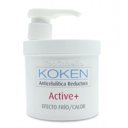 Crema Anticelulítica Reductora KOKEN ACTIVE+ Efecto Frio-Calor 500ml