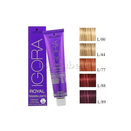 Tinte Igora Royal FASHION LIGHTS Schwarzkopf 60 ml