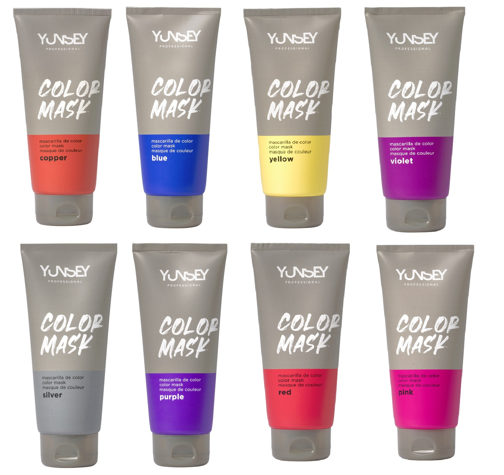 Mascarilla de Color COLOR MASK YUNSEY 200ml (Varios Colores) - TopCabello.  Tienda Online de productos de peluquería y estética.