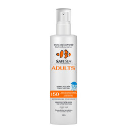 Spray Solar ADULTOS SPF50 Protección MEDUSAS 250ml SAFE SEA