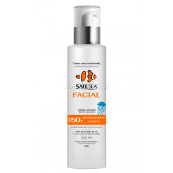 Crema Solar FACIAL SPF50+ Protección MEDUSAS 100ml SAFE SEA