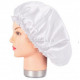 Gorro de Satén Anti Frizz Protector Peinado Blanco Bifull