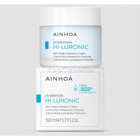 Crema Rica Hidratación Profunda HI-LURONIC Ainhoa 50ml