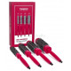 Pack 4 Cepillos Profesionales TERMIX RED MAGENTA