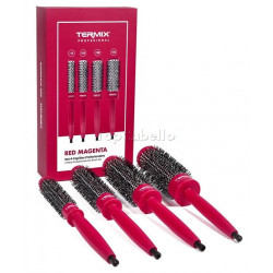 Pack 4 Cepillos Profesionales TERMIX RED MAGENTA