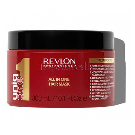 Mascarilla Vegana UNIQ ONE Hair Mask 10 Benficios REVLON 300ml