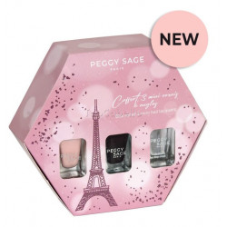 Estuche 3 Mini Esmaltes de Uñas PEGGY SAGE – Christmas 2023