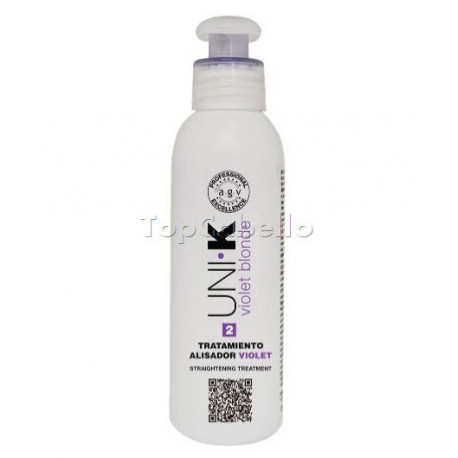 Alisado Keratina Especial RUBIOS Uni.K Keratin Liss VIOLET BLONDE 120ml