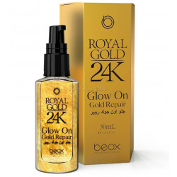 Serum nutritivo iluminador GLOW ON ROYAL GOLD REPAIR 24K Beox 30ml