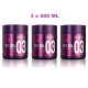 Pack 3 UDS - Gel de Peinado Salerm Proline 03 Ice Gel 500ml