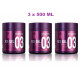 Pack 3 UDS - Gel de Peinado Salerm Proline 03 Ice Gel 500ml