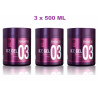 Pack 3 UDS - Gel de Peinado Salerm Proline 03 Ice Gel 500ml