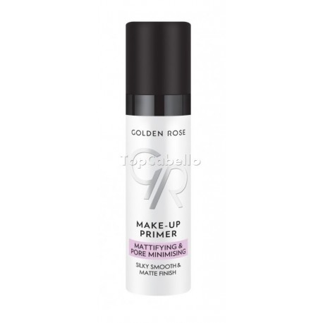 Base Maquillaje Primer Make Up Mattifying & Pore Minimishing Golden Rose - Acabado mate