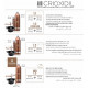 Tinte Permanente o Demi-permanente HAIR COLORING Crioxidil 100ml