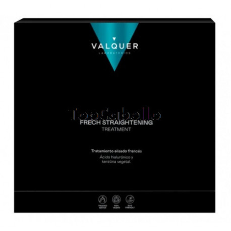 Tratamiento Completo de Alisado Francés VALQUER (Prechampú + Tratamiento + Mascarilla)