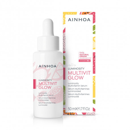 Serum Multivitaminas Luminosidad MULTIVIT GLOW Ainhoa 50ml