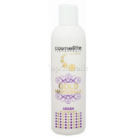 Mascarilla Gold COSMELITTE 250 ml.