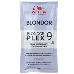 Polvo Decolorante BLONDOR PLEX 9 - Hasta 9 niveles aclarado- Complejo Anticobrizo- Sobre 30gr.