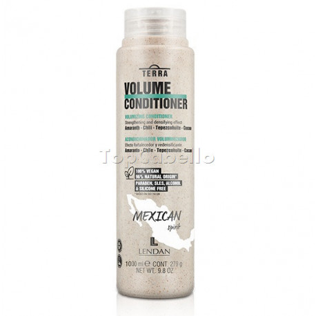 Acondicionador Voluminizador Redensificante TERRA VOLUME - 100% VEGANO - Lendan 1000ml