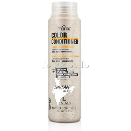 Acondicionador Cabellos Coloreados TERRA COLOR Duradero - VEGANO - Lendan 1000ml