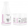 Pack Antifrizz Alisado perfecto Cabellos Lisos Salerm Hairlab (Champú + Mascarilla)
