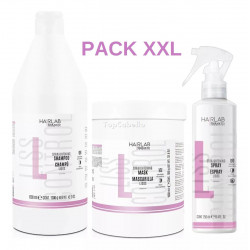 Pack XXL - Antifrizz Alisado perfecto Salerm Hairlab (Champú 1200 + Mascarilla 1000 + Spray 250)