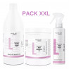 Pack XXL - Antifrizz Alisado perfecto Salerm Hairlab (Champú 1200 + Mascarilla 1000 + Spray 250)