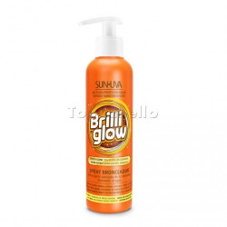 Acelerador Bronceado con Destellos Dorados BRILLI GLOW -SIN FPS- SUN UVA 200ml