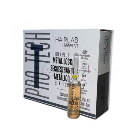 1 Ampolla HairLab SILK PLUS Detox Secuestrante Metálico (1 ampolla de 5ml)