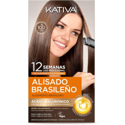 Kit Alisado Brasileño KATIVA con Ácido Hialurónico