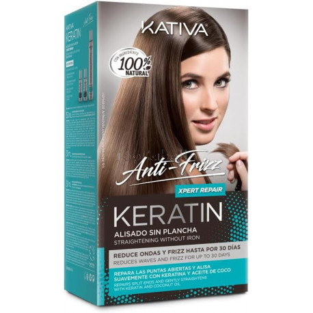 Kit Alisado Sin Plancha KERATIN XPERT REPAIR Kativa